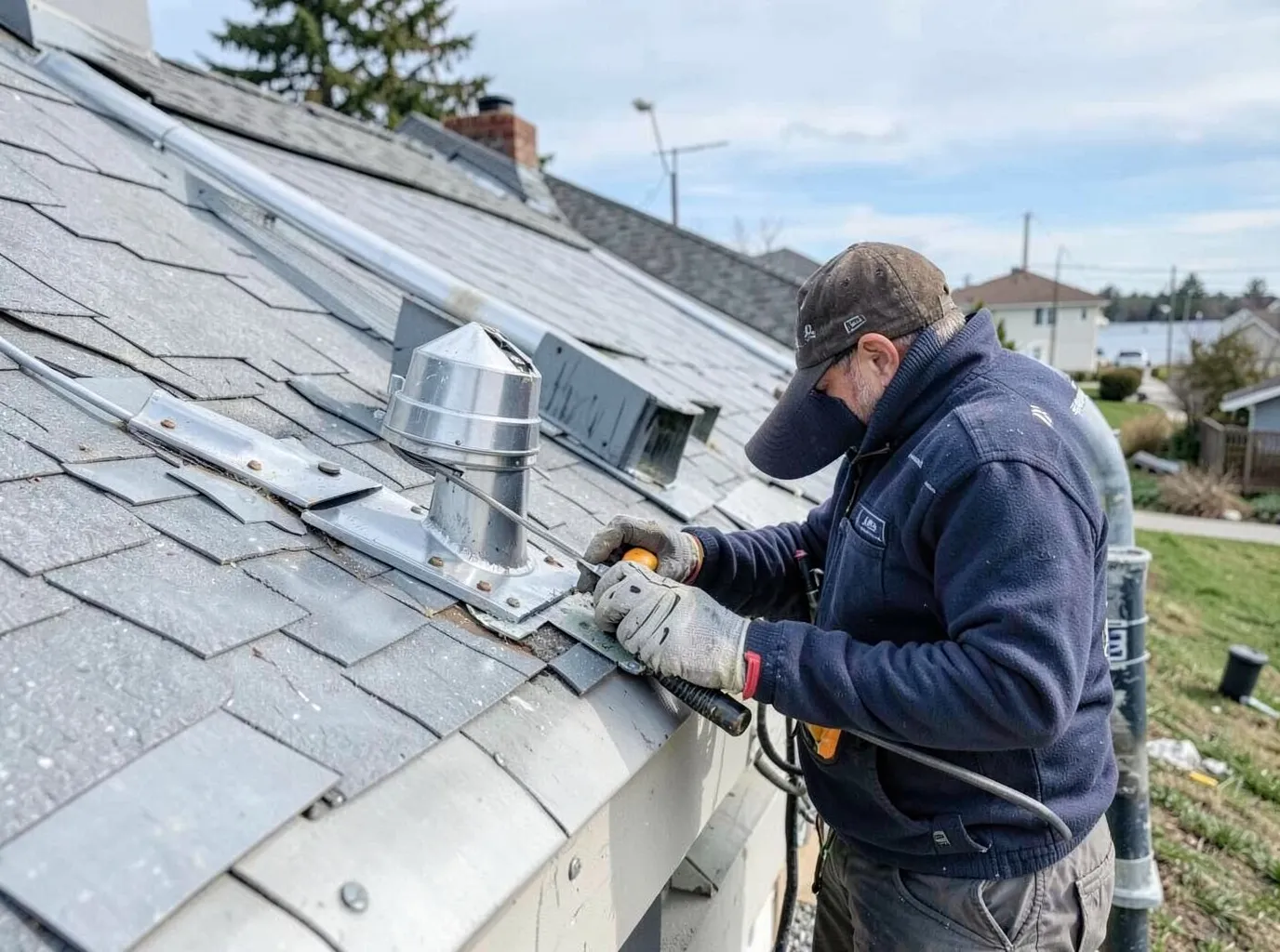 Roof Vent & Pipe Boot Repair in Shoreline